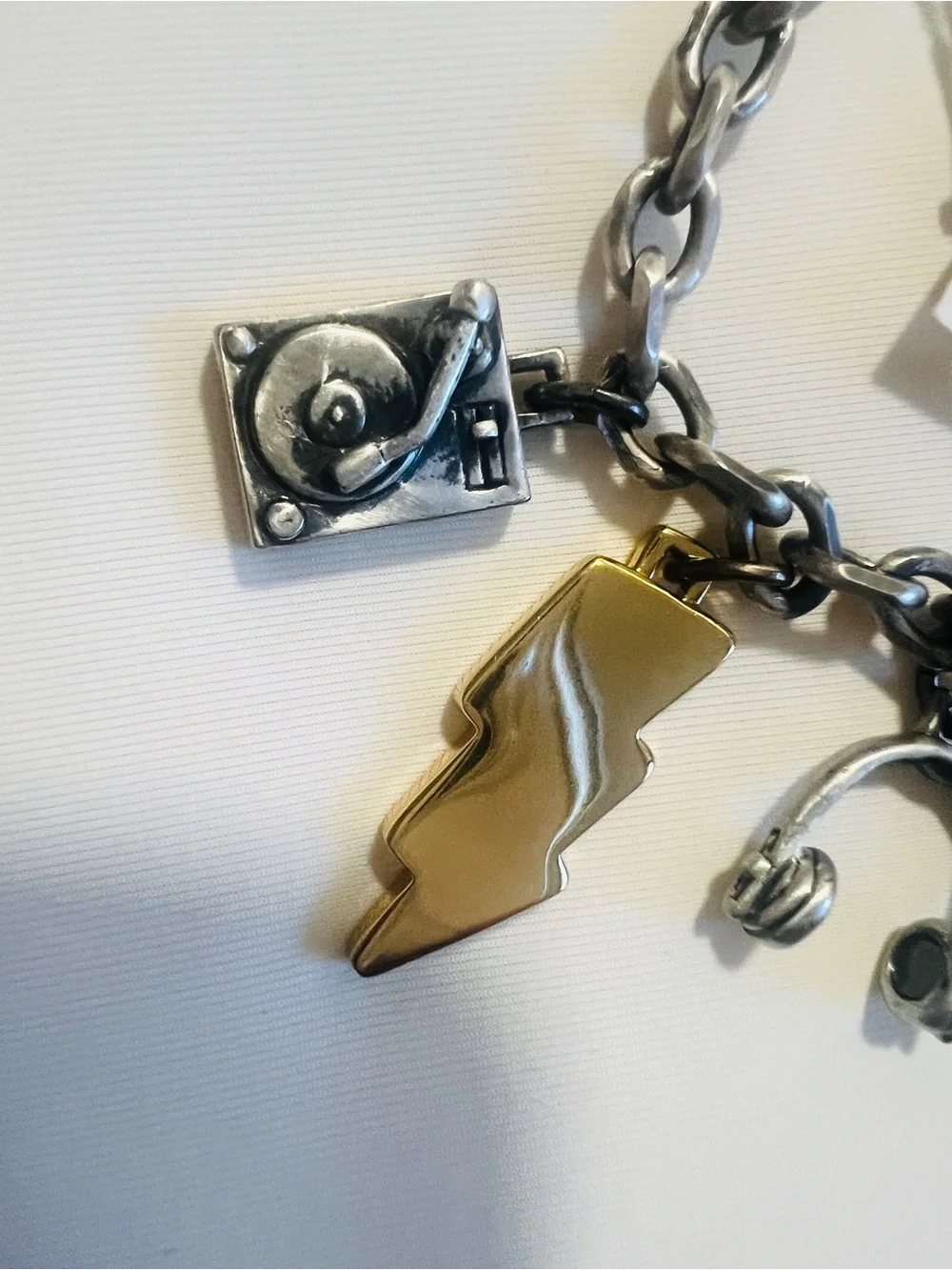 NWT Coach RARE Y2K Found Objects Charm Toggle Closure Bracelet - Sizs Small